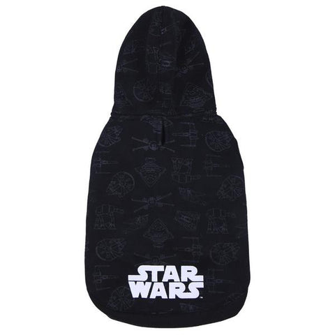 Sudadera Perro Star Wars S Negro