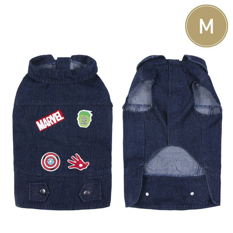 Dog coat Marvel Blue M